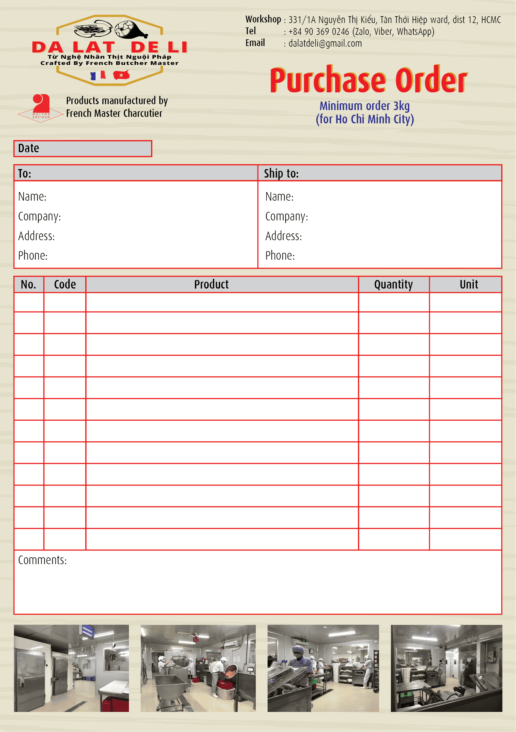 Da Lat De Li Co., Ltd